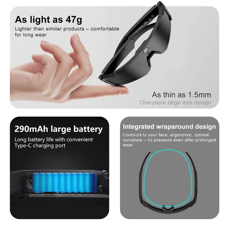 Smart Glasses Lens - Умные очки OnePlus AI с ChatGPT,