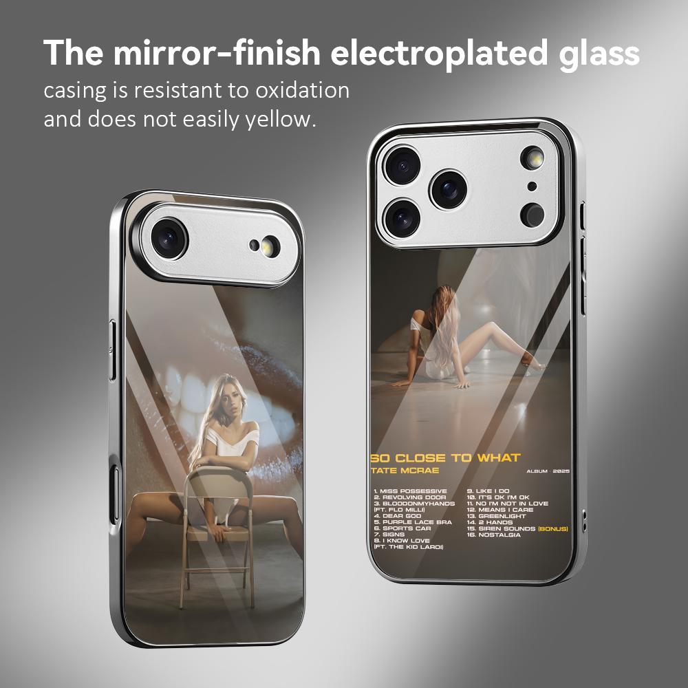 Apple Iphone 16 - Чехол для телефона Singer T-Tate McRae