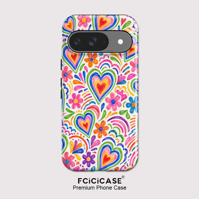 Google Pixel 9 Pro - Чехол Fcicicase с узором в виде