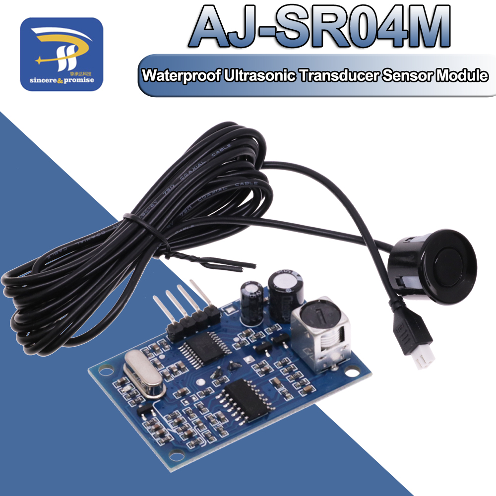Hydration Sensor Skin - Водонепроницаемый Ультразвуковой Модуль JSN-SR04T / AJ-SR04M