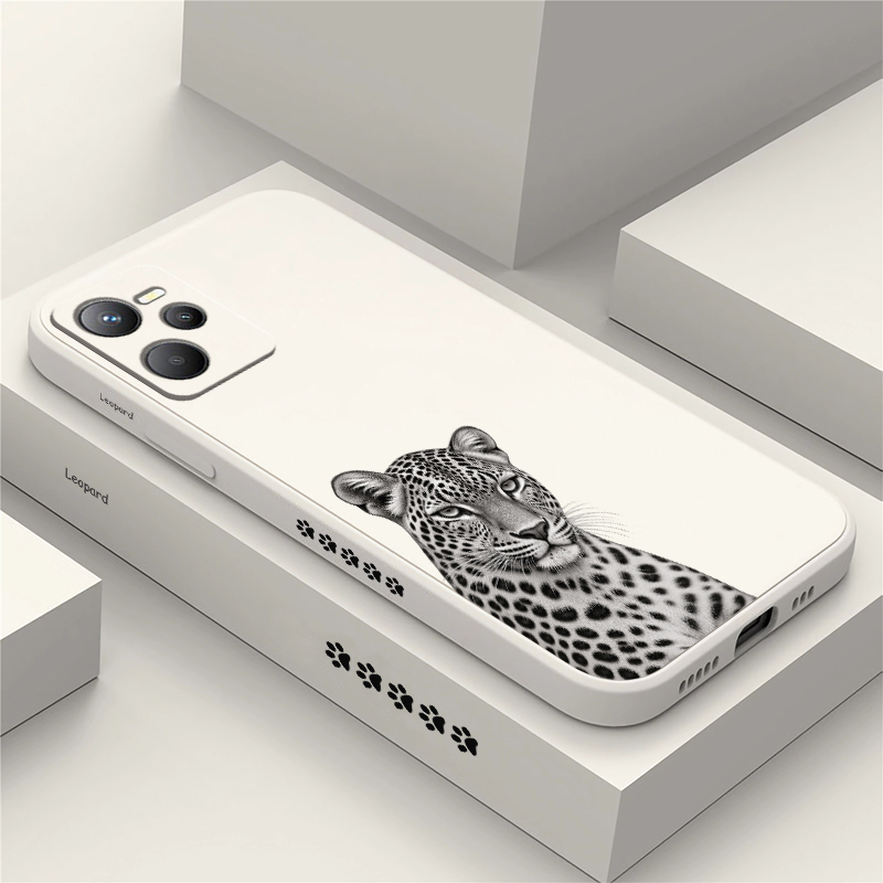 Realme C67 - Чехол с дизайном в виде кошки