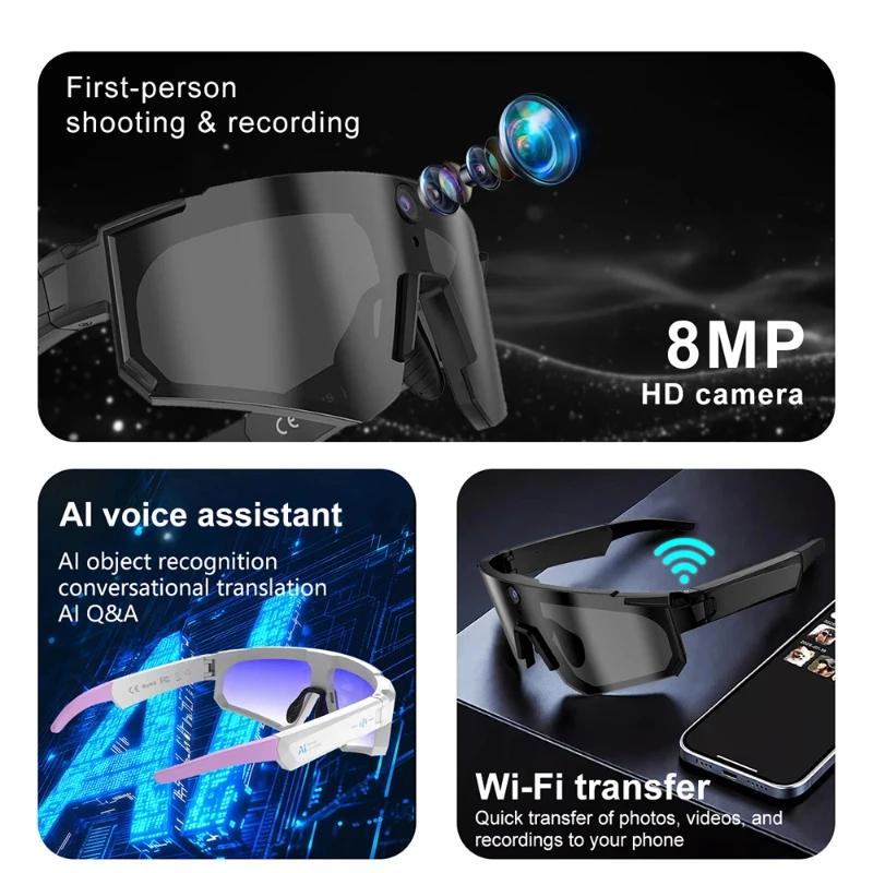 Умные очки OnePlus AI с ChatGP – обзор и цена Smart Glasses Lens