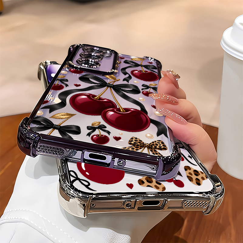 Роскошный чехол с винно-красны – обзор и цена Oppo Reno 12